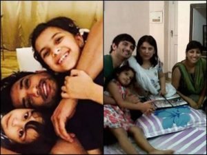 Sushant with sisters