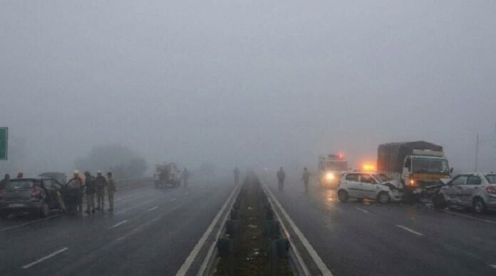 fog in up hariyana