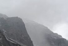 बारिश और बर्फबारी से उत्तराखंड में बदला मौसम,मसूरी, धनौल्टी और चकराता में सीजन की पहली बर्फ