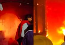 बड़ा हादसा : सिलेंडर ब्लास्ट के बाद तीन घरों में आग लगने से पांच लोगों की मौत