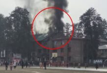 सैनिक स्कूल के एकेडमिक ब्लॉक में लगी भीषण आग, समय पर दमकल पहुंचने से टला बड़ा हादसा