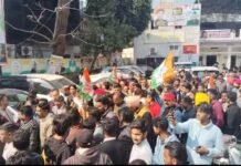 उत्तराखंड: बिगड़ती कानून व्यवस्था के खिलाफ कांग्रेस का पुलिस मुख्यालय कूच