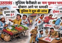 उत्तराखंड : मुस्लिम फेरीवाले का नाम पूछकर भगाया, दोबारा आने पर धमकी, पुलिस ने शुरू की जांच