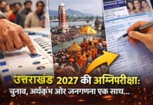 उत्तराखंड 2027 की अग्निपरीक्षा : चुनाव, अर्धकुंभ और जनगणना एक साथ…कब होंगे विधानसभा चुनाव?