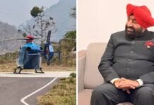 पायलट को मिला तकनीकी खराबी का अलर्ट, राज्यपाल के हेलीकॉप्टर ने श्रीनगर गढ़वाल में की इमरजेंसी लैंडिंग