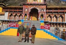 चारधाम यात्रा से पहले बदरीनाथ पहुंचे CDS अनिल चौहान, तैयारियों का लिया जायजा