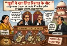 “चूहों ने खा लिए रिश्वत के नोट!”: Supreme Court of India में अजीब दलील पर सख्त टिप्पणी, सजा पर रोक