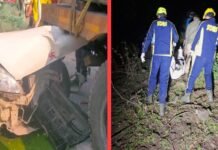 उत्तराखंड : ट्रक से टकराई कार, महिला की मौत, 7 घायल, खाई में गिरने से युवक की मौत