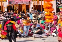 यूनेस्को धरोहर ‘रम्माण’ मेले में उमड़ा जनसैलाब, सलूड-डूंगरा गांव बना सांस्कृतिक केंद्र