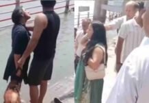 हरिद्वार में आस्था से खिलवाड़, गंगा नहलाया कुत्ता, डंडे से मारी मछलियां, लोगों भारी में रोष
