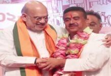 पश्चिम बंगाल में ‘कमल’ राज: शुभेंदु अधिकारी होंगे नए मुख्यमंत्री, अमित शाह ने की घोषणा