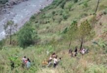 चमोली में दर्दनाक सड़क हादसा, घेस मार्ग पर टैक्सी खाई में गिरी, चार की मौत, तीन गंभीर