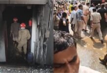 बड़ी खबर: मालवीय नगर के रेस्टोरेंट में भीषण आग, 18 लोगों के मौक की खबर