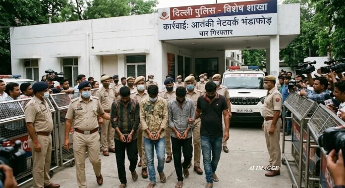 ISI agent arrested in delhi