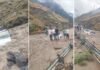 मानसून का कहर: अचानक आई बाढ़ से NH-5 ठप, कई गाड़ियां मलबे में धंसी, लंबा जाम