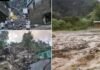 भारी बारिश से अचानक बाढ़, हाईवे बंद, कई घर, दुकानें और वाहन क्षतिग्रस्त