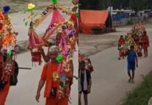 कांवड़ यात्रा शुरू, हरिद्वार शिव भक्ति में सराबोर