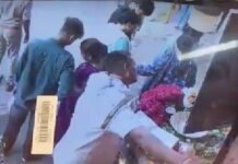 विश्वनाथ मंदिर परिक्षेत्र में कार्बाइन से चली गोली, तीन लोग घायल