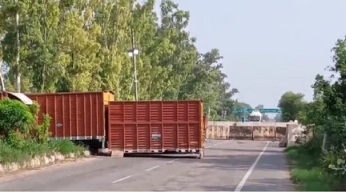 khanauri border froarmar goes ti delhi