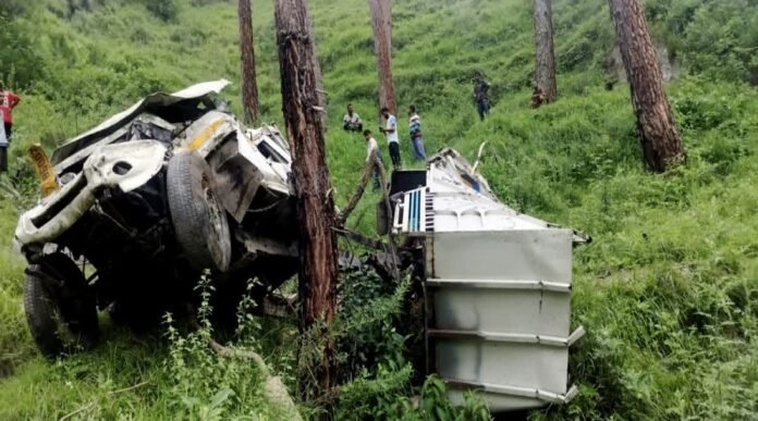 tyuni picup exccident
