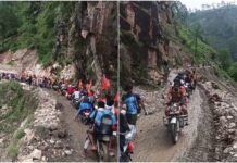 यमुनोत्री हाईवे पर भूस्खलन का संकट बरकरार, स्यानाचट्टी का नहीं निकल रहा समाधान