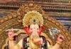 मुंबई में गूंजा गणपति बप्पा मोरया, लालबागचा राजा की पहली झलक ने मोहा मन