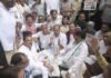 निर्वाचन आयोग के खिलाफ कांग्रेस का प्रदर्शन, मुख्य निर्वाचन आयुक्त को हटाने की मांग