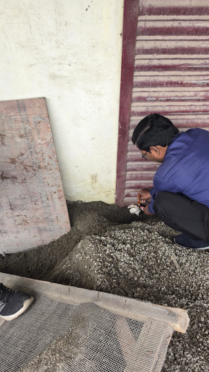अवैध निर्माण पर एमडीडीए की कार्रवाई, माजरा और बंगाली कोठी में दो भवन सील