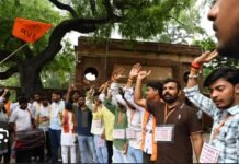 डूसू चुनाव में एबीवीपी का दबदबा, अध्यक्ष समेत तीन पदों पर जीत