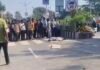 मोहब्बेवाला में सीमेंट लदा ट्रक पलटा, दो की मौत, दो घायल