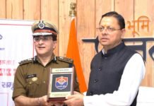 उत्तराखण्ड पुलिस के नए गौरव चिह्नों का अनावरण, 6 नवंबर को मिलेगा राष्ट्रपति पुलिस कलर