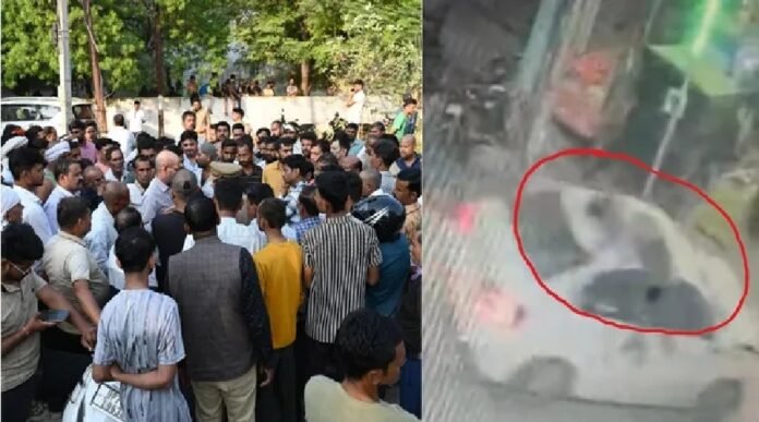 kanpur murder on car roof